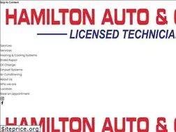 Sites similar to hamiltonautoandcooling.com