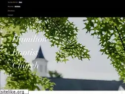 Sites similar to hamiltonbaptist.com