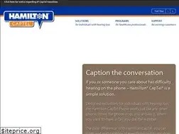 Sites similar to hamiltoncaptel.com