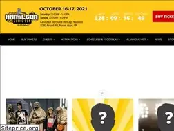 Sites similar to hamiltoncomiccon.com