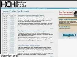 Sites similar to hamiltoncountyherald.com