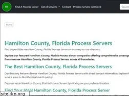 Sites similar to hamiltoncountyprocessserver.com