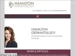 Sites similar to hamiltonderm.com