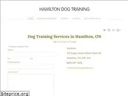 Sites similar to hamiltondogtraining.ca