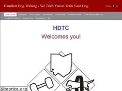 Sites similar to hamiltondogtraining.com