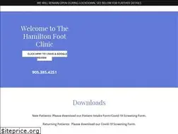 Sites similar to hamiltonfootclinic.com