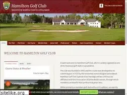 Sites similar to hamiltongolfclub.co.uk