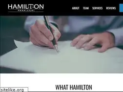 Sites similar to hamiltonparalegal.com