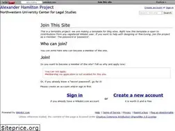 Sites similar to hamiltonprojectnu.wikidot.com
