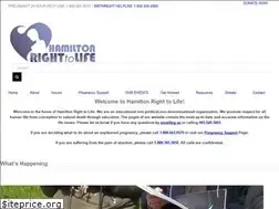 Sites similar to hamiltonrighttolife.org