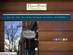 Sites similar to hamiltonsdining.com
