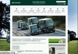 Sites similar to hamiltonsremovals.co.uk
