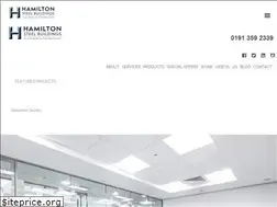 Sites similar to hamiltonsteelbuildings.com