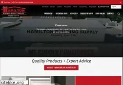 Sites similar to hamiltonsupply.com