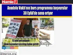 Sites similar to hamlegazetesi.com.tr