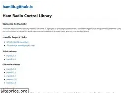 Sites similar to hamlib.github.io