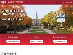 Sites similar to hamline.edu