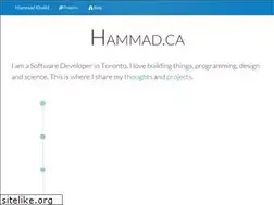 Sites similar to hammad.ca