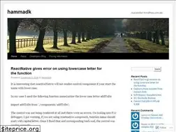 Sites similar to hammadk.wordpress.com