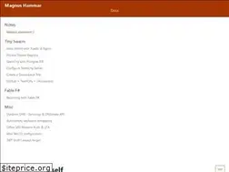 Sites similar to hammar.org