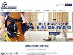 Sites similar to hammerbrothers.ca