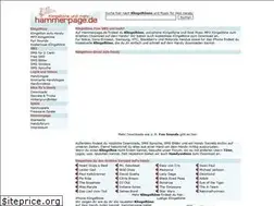 Sites similar to hammerpage.de