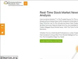 Sites similar to hammerstonemarkets.com