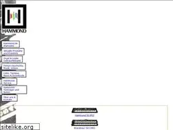 Sites similar to hammond.de