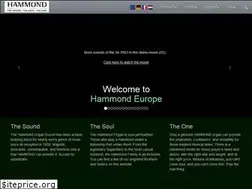 Sites similar to hammond.eu