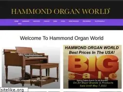 Sites similar to hammondorganworld.com