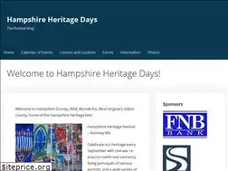 Sites similar to hampshireheritagedays.info
