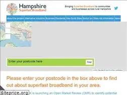 Sites similar to hampshiresuperfastbroadband.com