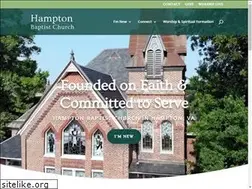 Sites similar to hamptonbaptist.org