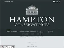 Sites similar to hamptonconservatories.co.uk