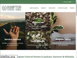 Sites similar to hamptonfuneralhomes.com