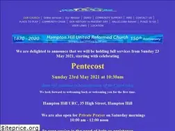 Sites similar to hamptonhillurc.org.uk