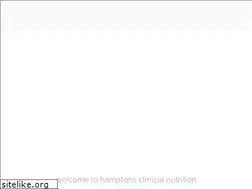 Sites similar to hamptonsclinicalnutrition.com