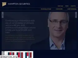 Sites similar to hamptonsecurities.com