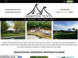 Sites similar to hamptontents.com
