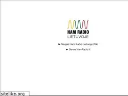Sites similar to hamradio.lt