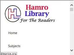 Sites similar to hamrolibrary.com