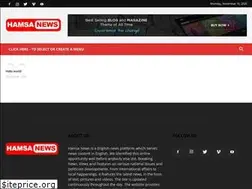 Sites similar to hamsanews.in