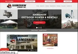 Sites similar to hamshawlumber.com