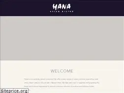 Sites similar to hanabistro.com