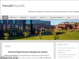Sites similar to hanadialnawab.com
