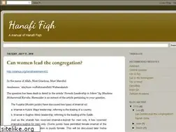 Sites similar to hanafilegalrulings.blogspot.com