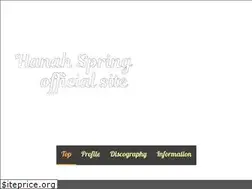 Sites similar to hanah-spring.com