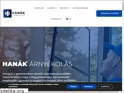 Sites similar to hanak-arnyekolas.hu