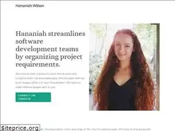 Sites similar to hananiahwilson.com