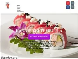 Sites similar to hanasushitemecula.com